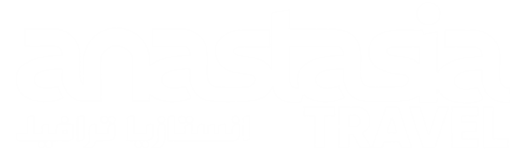 Anastasia logo white